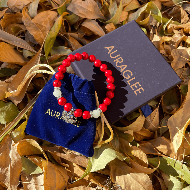 ALEBEE Boyfriend Mom Birthday Gift Natural Stone Bracelets Yoga