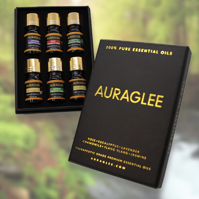 6 Piece Essential Oil Relaxation Set-Essential Oil-AuraGlee-Relaxation-AuraGlee