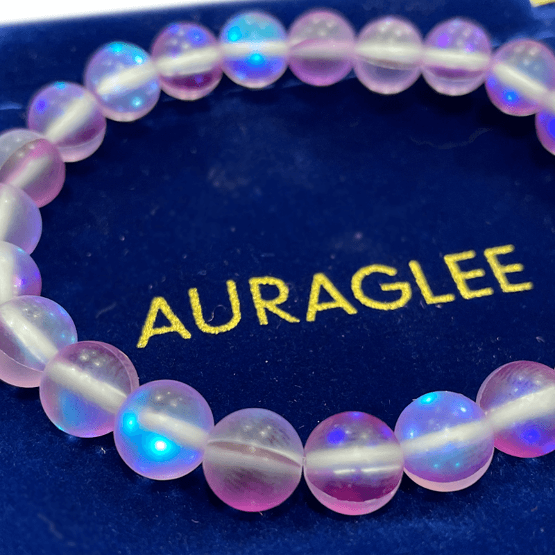 Angel Glass Bracelet-Bracelet-AuraGlee-Purple - Plain-AuraGlee